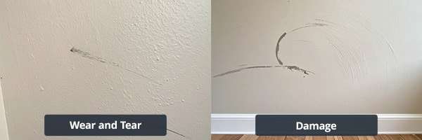 Image comparing two painted walls